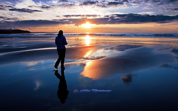 Blue Beach Sunset II (Donegal)
