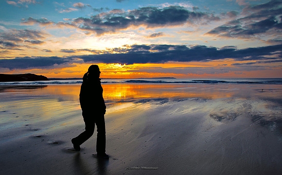 A Sunset Walk II (Bundoran)