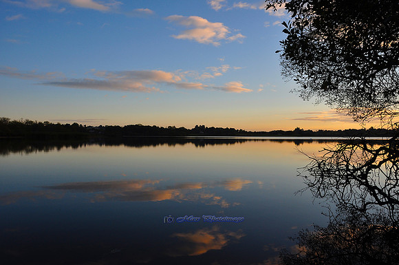Sunset on Lough Gowna (Derrycassin)